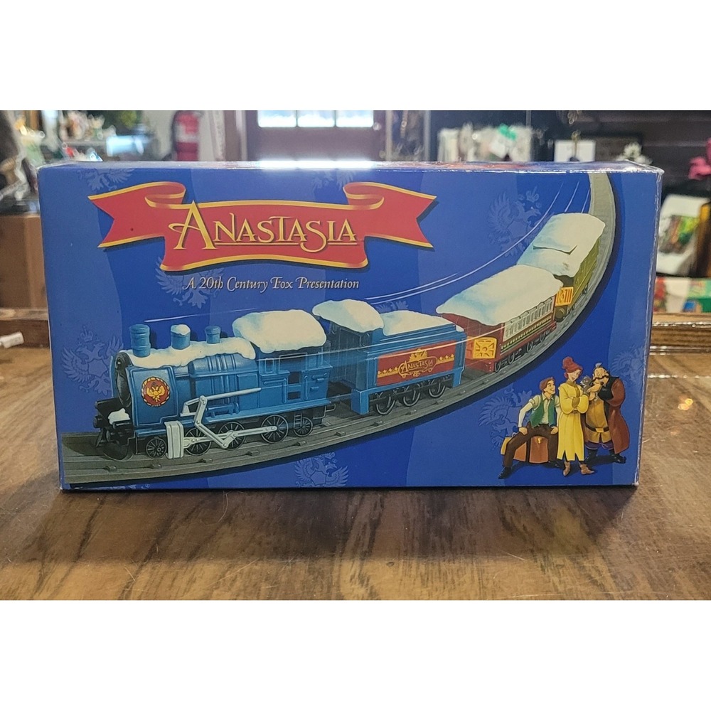 Anastasia Model Train Railroad Box Set (1997) – 20th Century Fox – Vintage